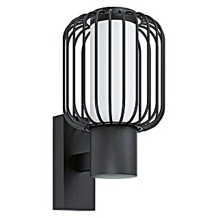 Eglo Ravello Vanjska zidna svjetiljka (60 W, 16,5 x 16,5 x 27,5 cm, Crne boje, IP44)