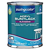 swingcolor Buntlack Acryl (Enzianblau, 125 ml, Glänzend)