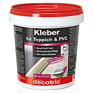 Decotric PVC- & Teppich-Kleber (750 g, Gebrauchsfertig, Innen)
