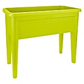 Elho Green Basics Mesa de cultivo XXL (75 x 37 x 65 cm, Verde limón)
