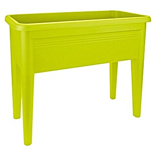 Elho Green Basics Huerto XXL (75 x 37 x 65 cm, Plástico, Verde limón)