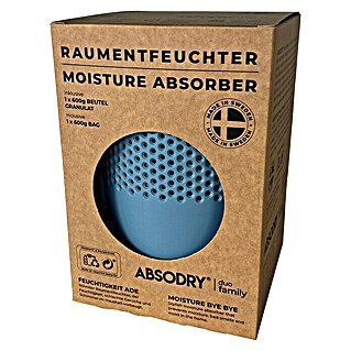 Absodry Luftentfeuchter Duo Family (Blau, 600 g)