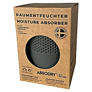 Absodry Luftentfeuchter Duo Family (Grau, 600 g)