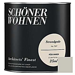 SCHÖNER WOHNEN-Farbe Wandfarbe Architects' Finest (No. 7527 - Strandgade, 2 l, Matt)