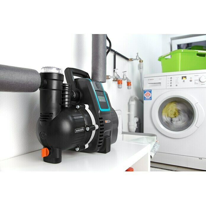 Gardena Smart system Automat za vodu u domaćinstvu (1.300 W, Maksimalni protok: 5.000 l/h, Maksimalni tlak: 5 bar)