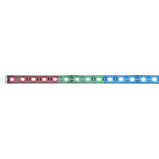 Paulmann LED-Band MaxLED RGB Stripe (1 m, RGB-Farbsteuerung, RGB, 13,5 W, Flexibel, Silber)