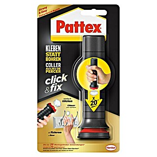 Pattex Montagekleber Kleben statt Bohren Click + Fix
