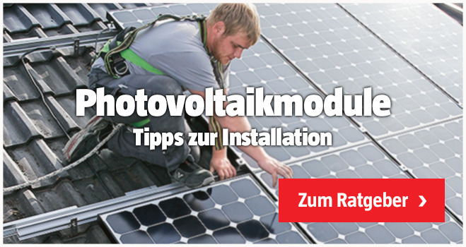 Photovoltaikanlage installieren
