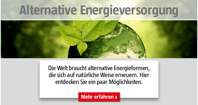 Alternative Energieversorgung