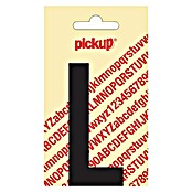 Pickup Etiqueta adhesiva (Motivo: L, Negro, Altura: 90 mm)