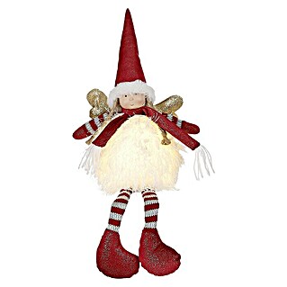 Ukrasna figura (Crveno-bijele boje, Tekstil, Visina: 46 cm)