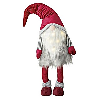 LED Djed Božićnjak (Visina: 120 cm, Boja: Crvena)