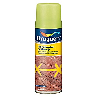 Bruguer Pintura en spray Señalización y Marcaje (Blanco, Mate, 500 ml)