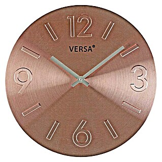 Reloj de pared redondo Cobre (Diámetro: 35,5 cm)