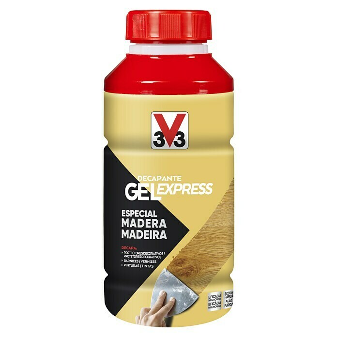 V33 Decapante Especial madera (500 ml)