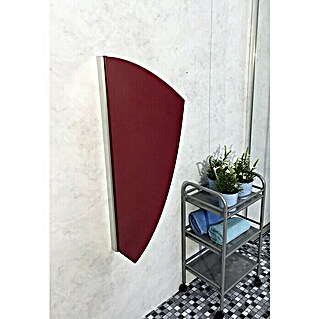 GEO Urinal-Trennwand Segel (50 x 90 cm, Glas, Rot)