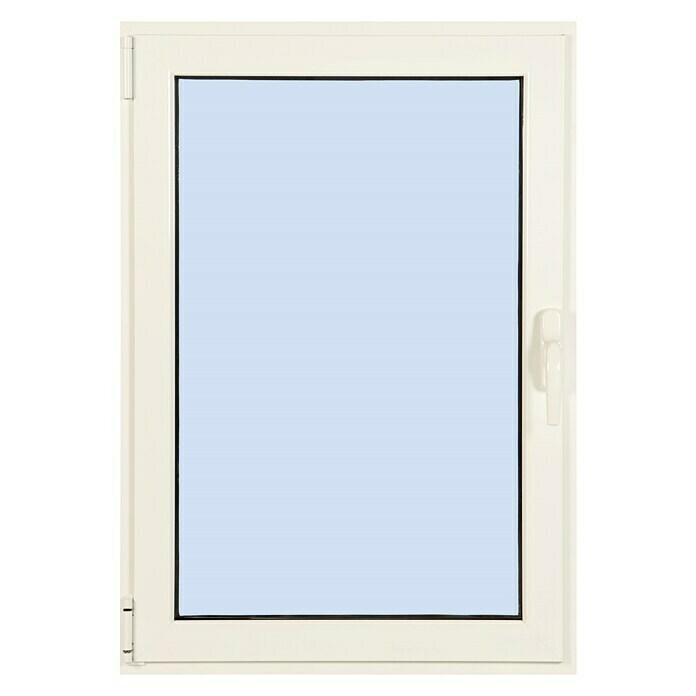 Oknum Ventana de aluminio Practicable (60 x 100 cm, Apertura: Izquierda, Blanco)