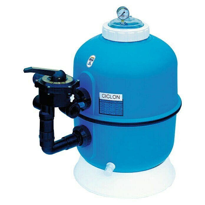 Filtro de arena Ciclon (Potencia de filtración: 10 m³/h, Específico para: Limpieza de piscinas)