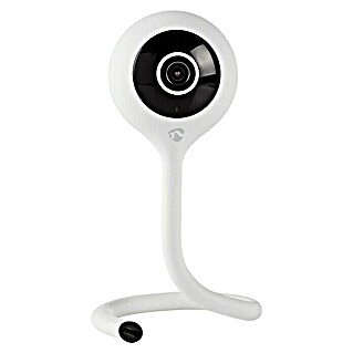 Nedis Smartlife IP-Innenkamera mit Klimasensor (Weiß, Netzbetrieben, 1.280 x 720 Pixel)