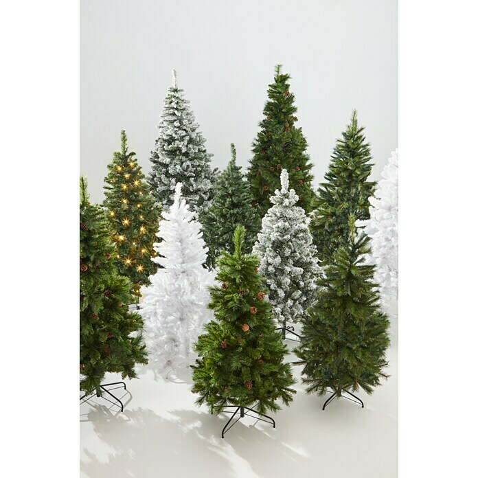 Árbol de Navidad artificial Canmore (120 cm, Verde, Natural)