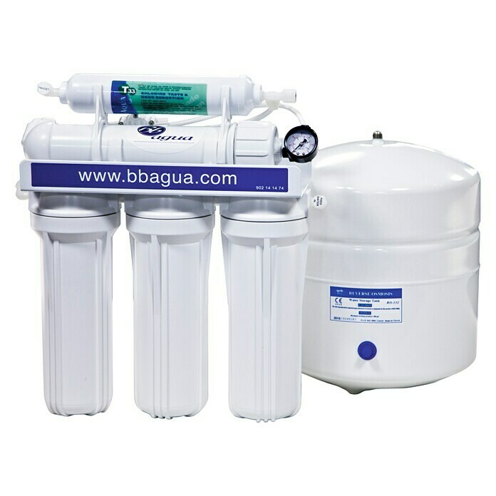 Bb agua Equipo de ósmosis inversa Pro (Caudal: 180 l/día)
