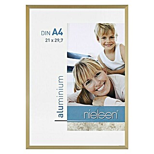 Nielsen Bilderrahmen Pixel (Gold, 21 x 29,7 cm, Aluminium)