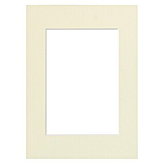Nielsen Passepartout White Core (Bisquit, L x B: 13 x 18 cm, Bildformat: 9 x 13 cm)