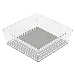 Sistemo Organizator za ladicu (15 x 15 x 5 cm, Prozirno, Plastika)