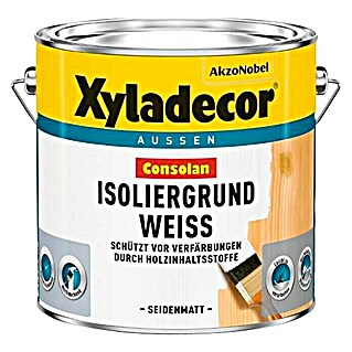 Xyladecor Holzisoliergrund Consolan (Weiß, Seidenmatt, 2,5 l)