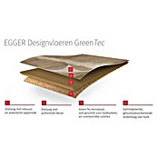 Egger Home Designvloer (1.292 x 193 x 7,5 mm, Brede deelplanken)