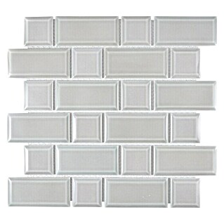 Mozaïektegel brick Metrotegel CG M04CM (29,4 x 29,1 cm, Grijs, Glanzend)