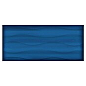Wandfliese Glow Onda (25 x 55 cm, Blau, Glasiert)