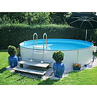 myPool Premium Pool-Set Rundbecken (Ø x H: 450 x 150 cm, 23 m³)