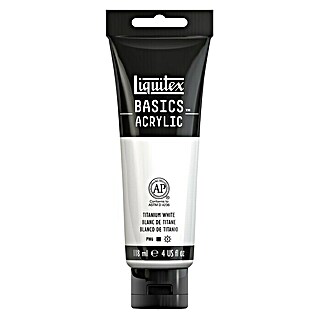 Liquitex Basics Acrylverf (Titanium White, 118 ml, Tube)