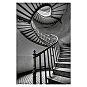 Impresión artística Montee  Escalier (Escaleras vintage, 45 x 65 cm)