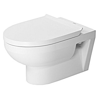 Duravit DuraStyle Wand-WC Basic (Spülrandlos, Mit antibakterieller Glasur, Spülform: Tief, WC Abgang: Waagerecht, Weiß)