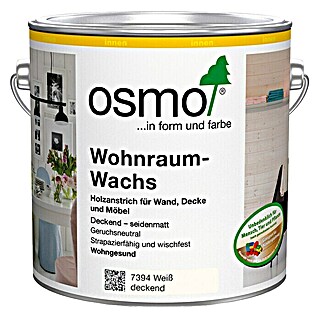 Osmo Wohnraum-Wachs (Weiß, Deckend, Seidenmatt, 750 ml)