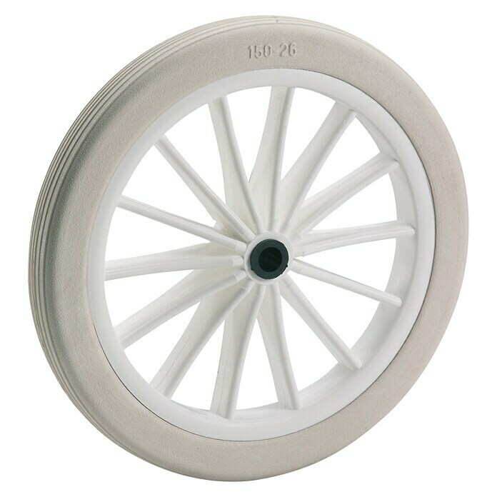 Stabilit Speichen Rad (Durchmesser: 185 mm, Traglast: 25 kg, Gleitlager)