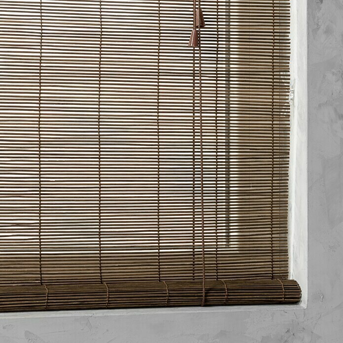 Bambusrollo Basic (B x H: 100 x 160 cm, Braun)