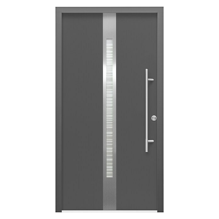 Haustür Thermodoor SP20A (110 x 210 cm, DIN Anschlag: Rechts, Anthrazit)