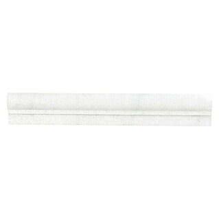 Fliesenbordüre Ibiza White PO 42348 (30,5 x 4,8 cm, Weiß, Matt)