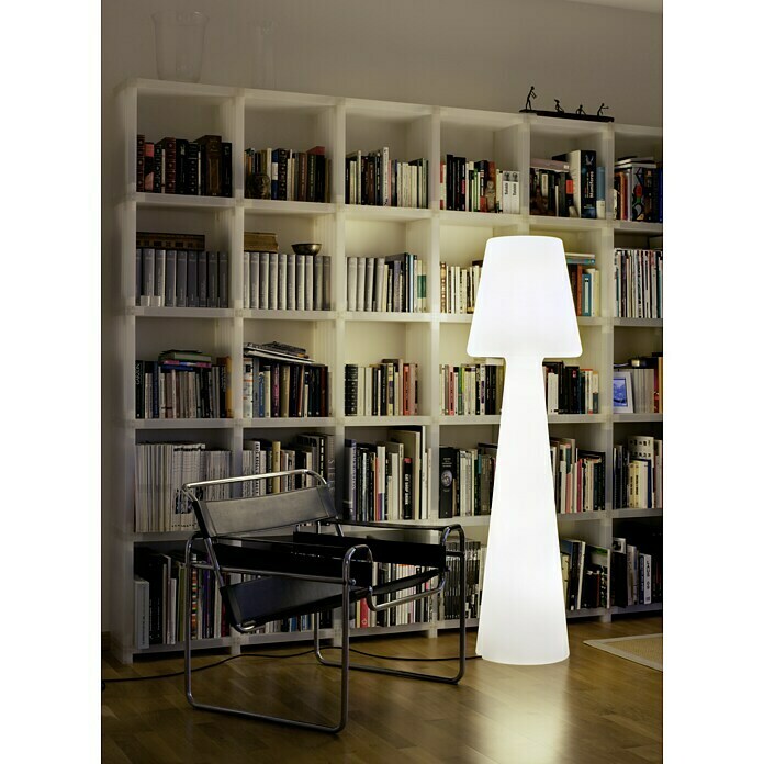New Garden Lámpara de diseño para exterior LED Lola (2 luces, Blanco frío, Altura: 165 cm)