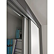 Optimum Set za klizna vrata (Bijelo / sivo, 180 x 250 cm)