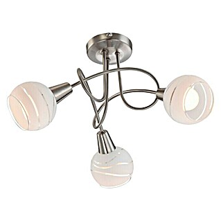 Globo Elliott LED stropna svjetiljka (12 W, Bijela-prozirna, Topla bijela)
