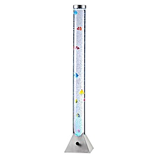 LeuchtenDirekt Vodeni stup s LED rasvjetom (43,2, RGB promjena boja, Visina: 120 cm)
