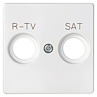 Simon 82 Tapa para mecanismo TV/SAT (Blanco, Aluminio, En pared)