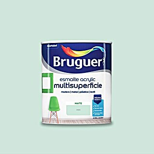 Bruguer Esmalte de color Acrylic Multisuperficie (Mint, 750 ml, Mate)