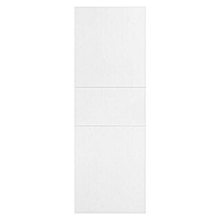 Solid Elements Puerta corredera de madera Munich (62,5 x 203 cm, Blanco, Macizo)
