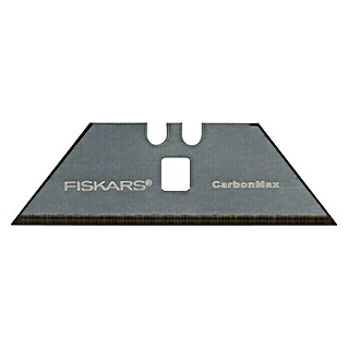 Fiskars CarbonMax Juego de cuchillas de repuesto (Weight (Net): 22 g, Anchura de hoja: 25 mm, Específico para: Cúter universal Fiskars CarbonMax, 5 uds.)