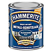 Hammerite Metall-Schutzlack (Blau, 250 ml, Glänzend, Lösemittelhaltig)